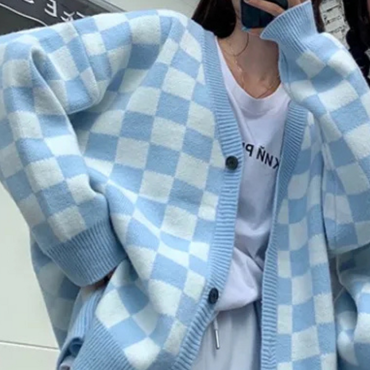 Cardigan chaud à Motif - vue 3