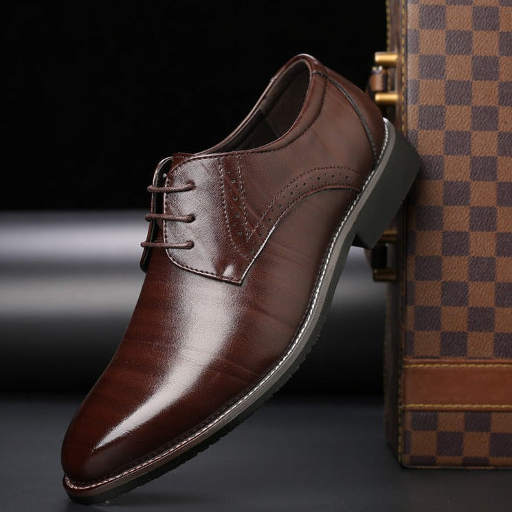 Chaussures Mariage Homme Classiques en Cuir pour Cérémonie