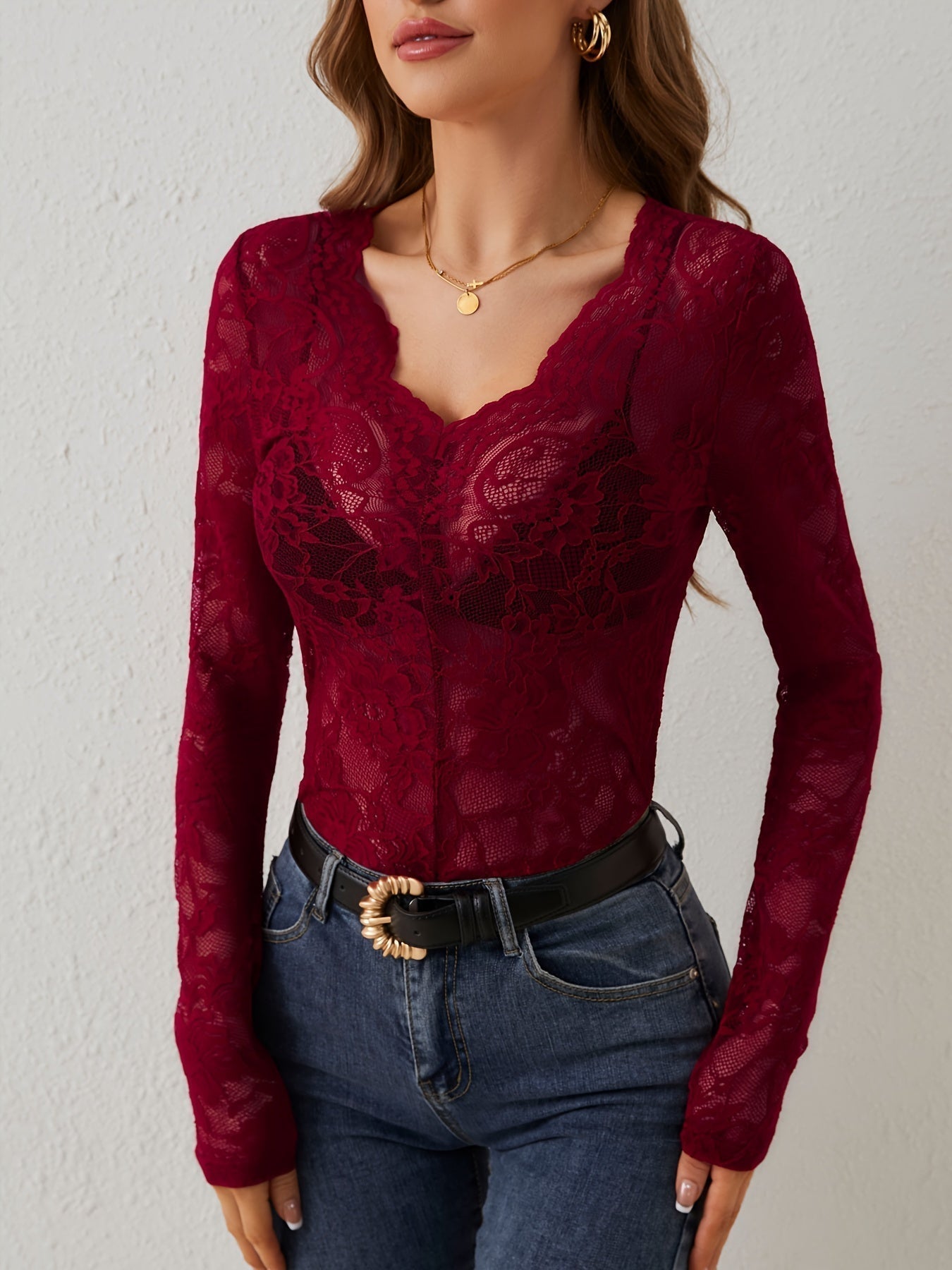Débardeur Dentelle Féminin pour Femme