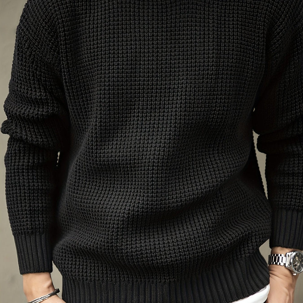 Pull en Maille Colorée Chic Unisexe - vue 2