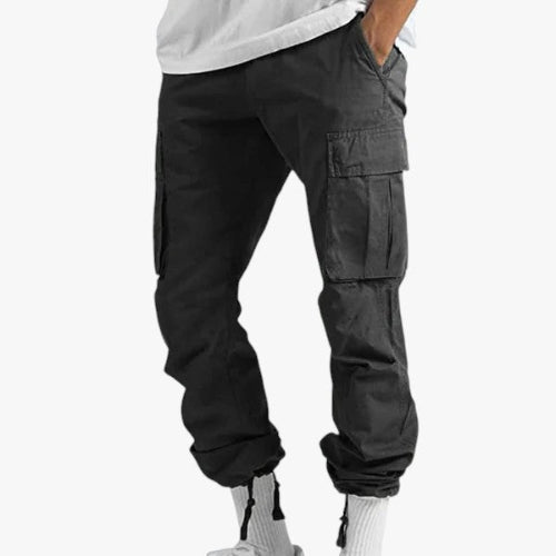 Pantalon Cargo Décontracté avec Poches pour Homme - PanierRoyale