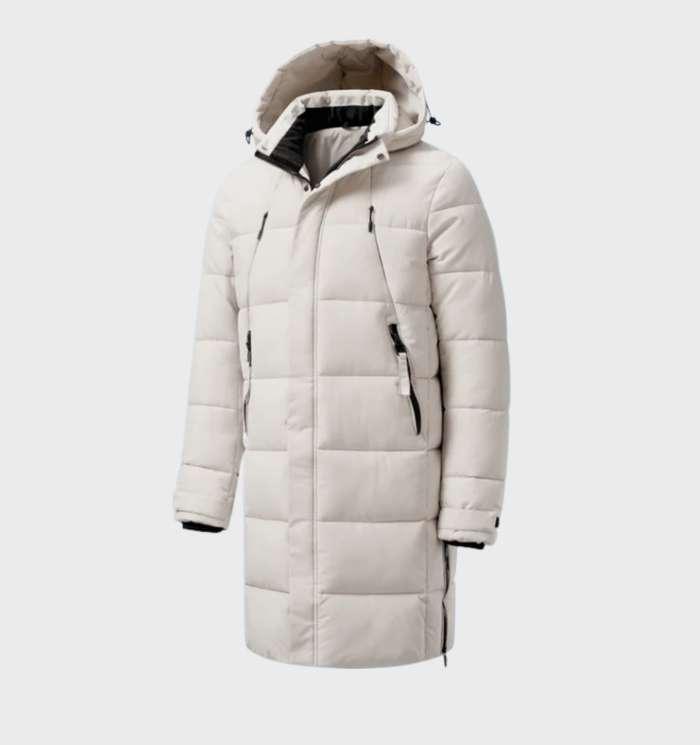 Parka Hiver Homme avec Capuchon et Doublure Chaude