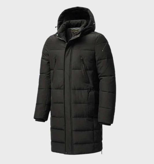 Parka Hiver Homme avec Capuchon et Doublure Chaude - PanierRoyale