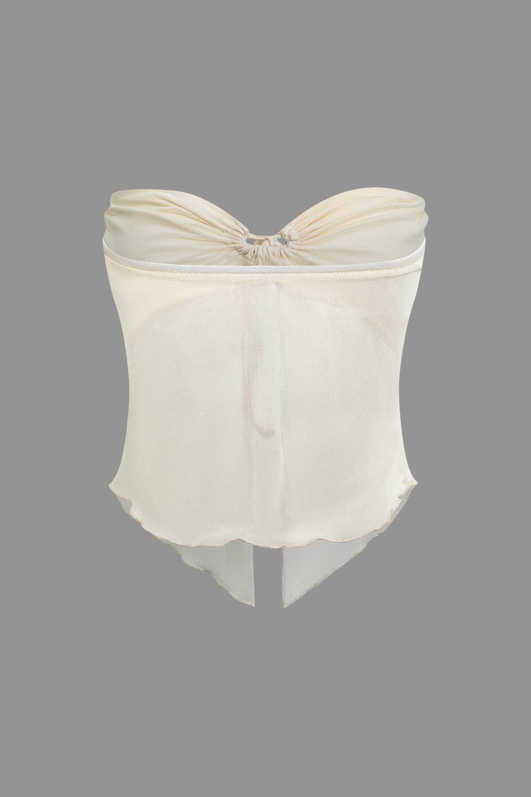 Robe de Plage Ensemble Bandeau et Jupe Longue