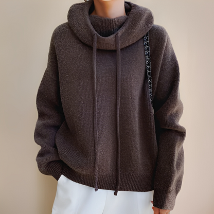 Pull Col Roulé Femme Chic et Confortable pour Tous les Jours