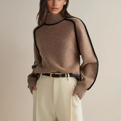 Avianna | Rollkragenpullover mit stilvollen Streifen Zendoo.de