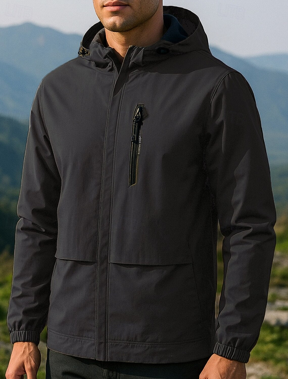 Veste Parka Homme Imperméable et Isolée avec Capuche