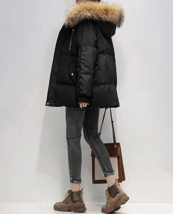 Manteau femme hivernal chaud et imperméable - PanierRoyale