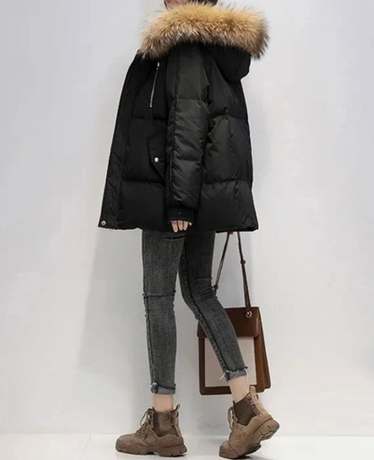 Manteau femme hivernal chaud et imperméable - PanierRoyale