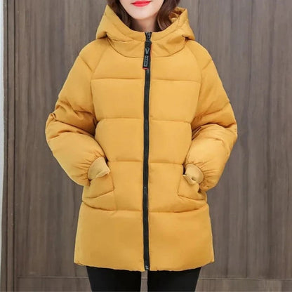 Parka Femme Hiver Longue avec Capuche et Fourrure - PanierRoyale