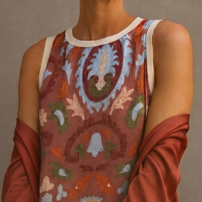 Ensemble Femme Robe Longue et Veste Assortie Coupe Droite