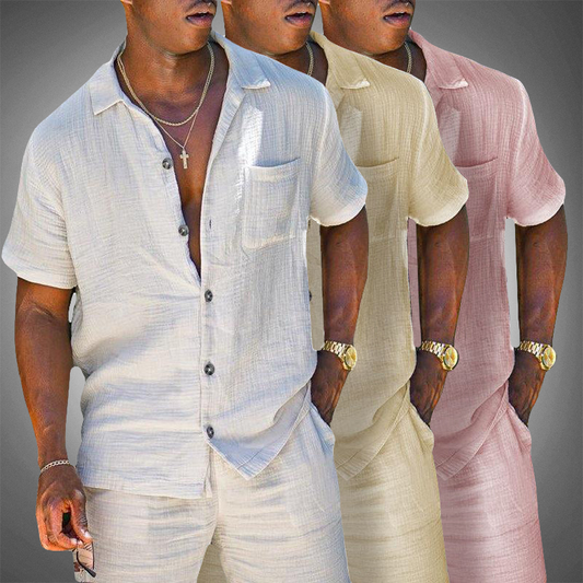 Costume Homme Lin 2 Pièces Élégant et Confortable - BerlinGlamour