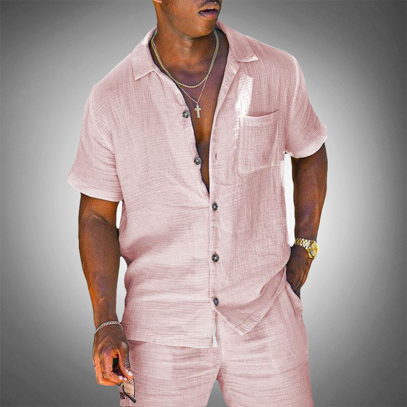 Costume Homme Lin 2 Pièces Élégant et Confortable