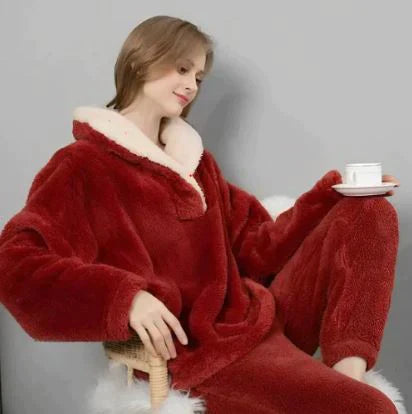Pyjama Femme Doux et Confortable pour Maison