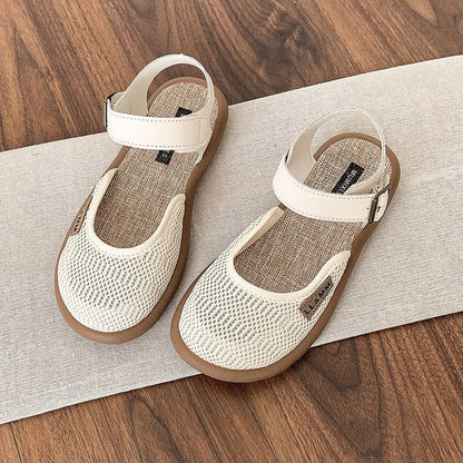 Sandales Femme Mesh Respirant Bride Réglable