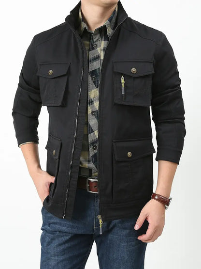 Veste Homme Outdoor Imperméable et Robuste Nylon