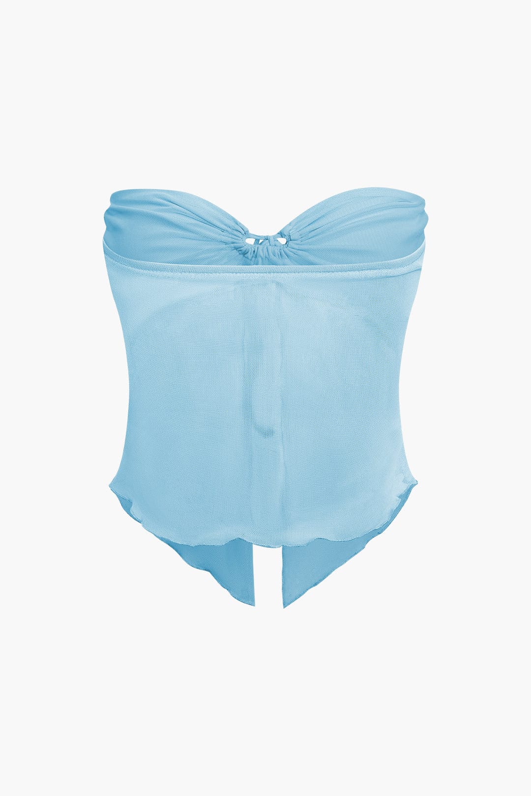 Robe de Plage Ensemble Bandeau et Jupe Longue