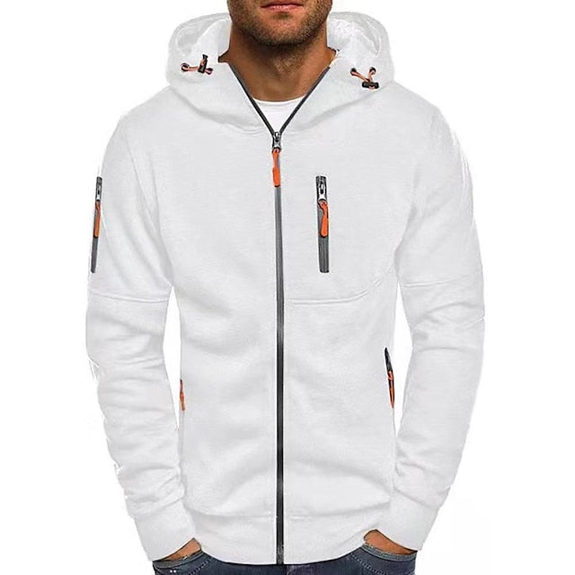 Sweat à Capuche Coton Homme Élégant et Confortable