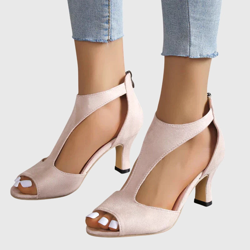 Sandales Femme décolletées Printemps avec Ouvrage Dentelle