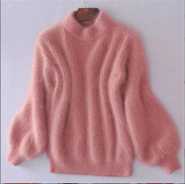 Pull Femme Laine Mérinos Douce et Élégant