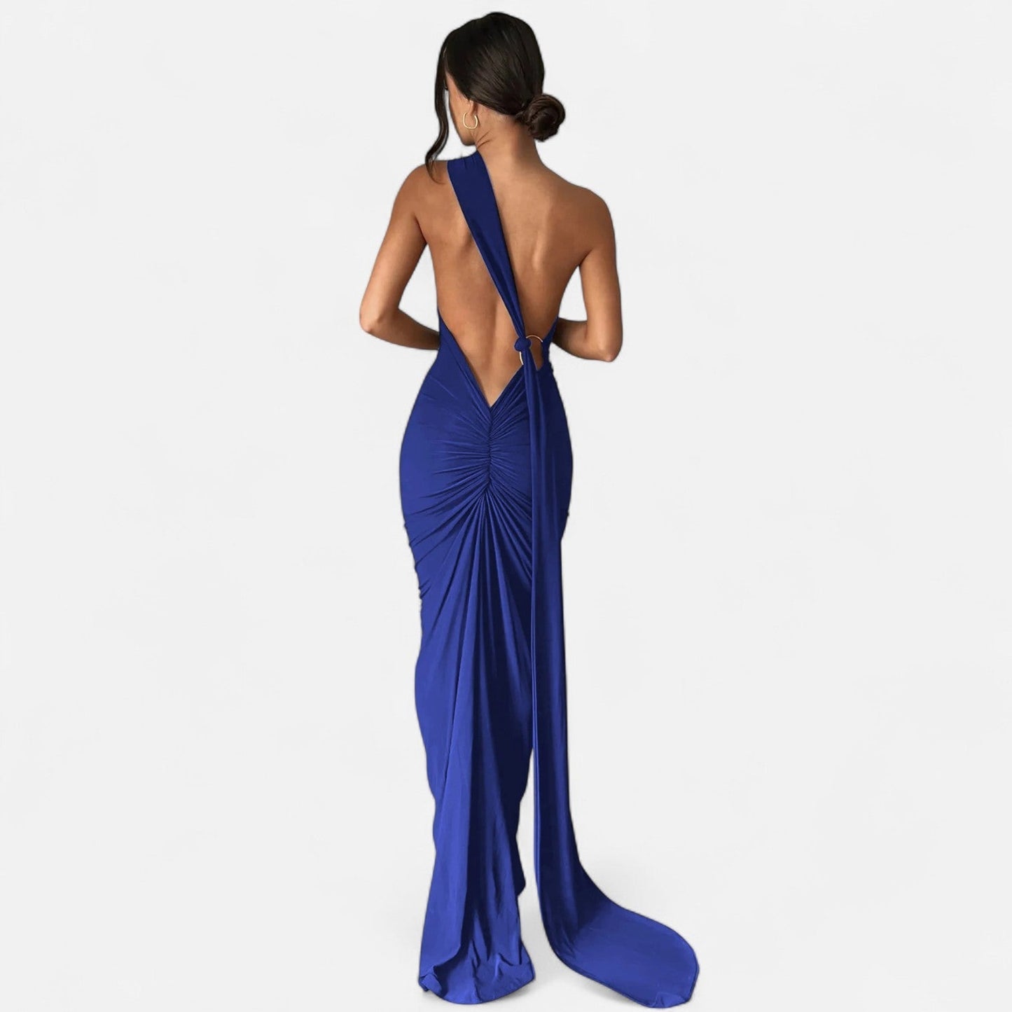 Robe femme maxi épaule dénudée tendance été