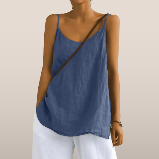 Débardeur Femme Marine Chic et Élégant - PanierRoyale