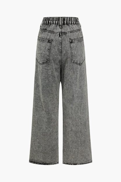 Pantalon Large Asymétrique Femme