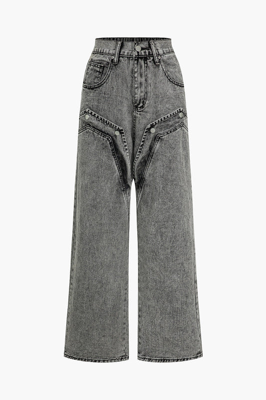 Pantalon Large Asymétrique Femme - BerlinGlamour