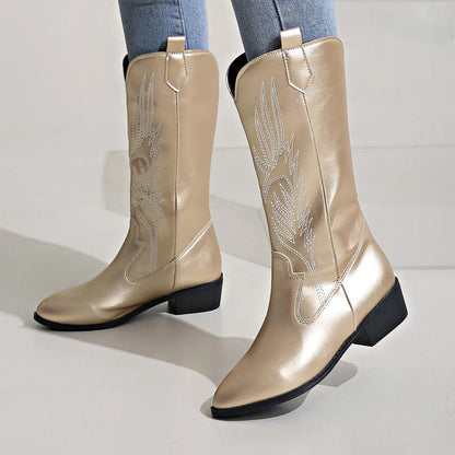 Bottes De Cowboy À Bout Pointu Pour Femme | Tendance