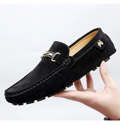 Mocassins Cuir Confortables pour Homme