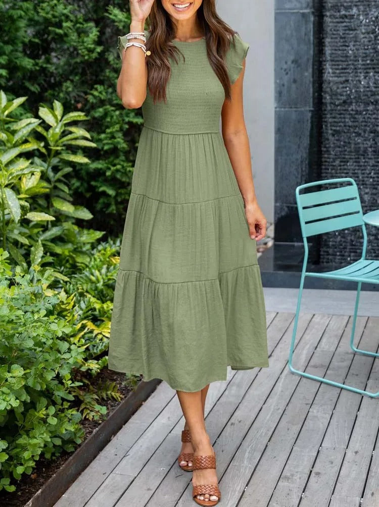 Variant image for Eliza™ – Robe Longue Femme Élégante en Tissu Léger pour Été Confortable-21