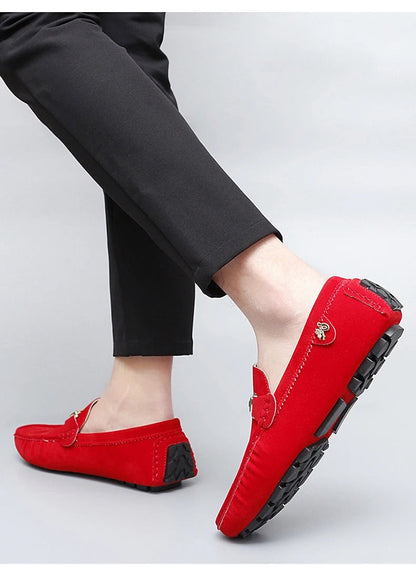 Mocassins Cuir Confortables pour Homme
