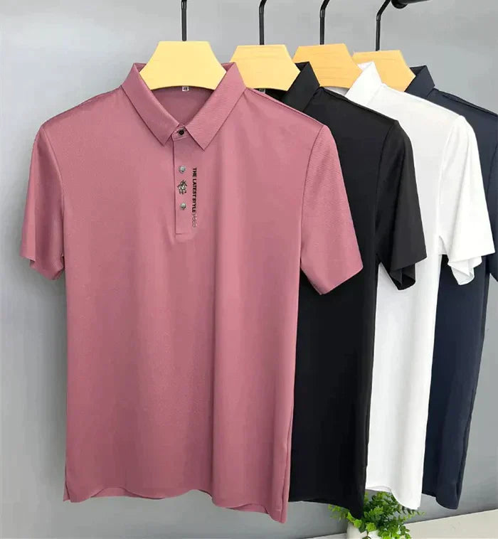Polo Homme Taille Slim Manches Courtes - PanierRoyale