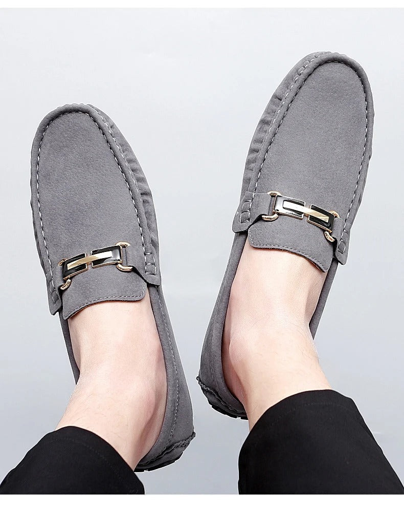 Mocassins Cuir Confortables pour Homme