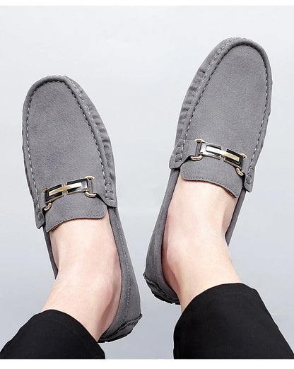 Mocassins Cuir Confortables pour Homme