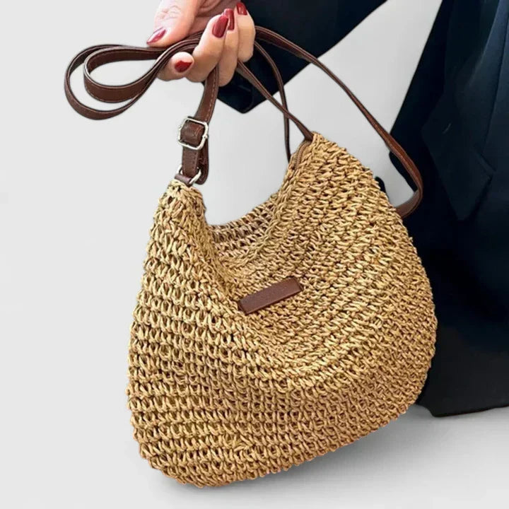 Sac à Épaule Femme en Cuir Naturel Chic