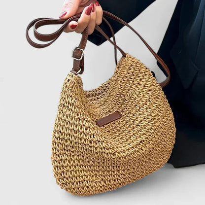 Sac à Épaule Femme en Cuir Naturel Chic