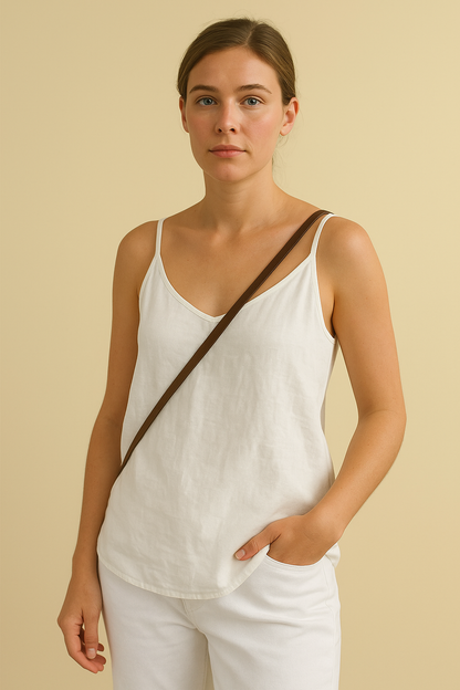 Débardeur Femme Slim Fit Bleu Marine