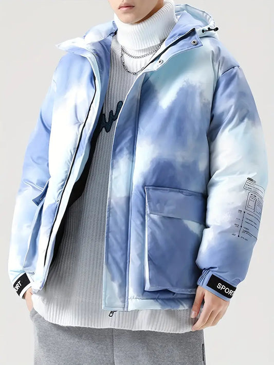 Veste Zippée Dégradée Style Urbain