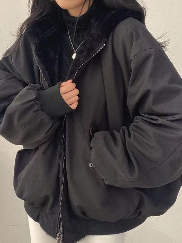 Veste douillette réversible avec poches - vue 3
