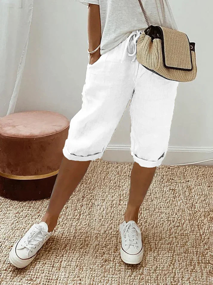 Pantalon Femme Taille Haute Confort et Léger - PanierRoyale