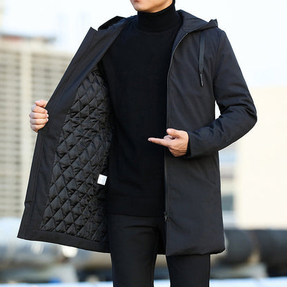 Parka Homme Hiver Étanche et Doublure Polaire
