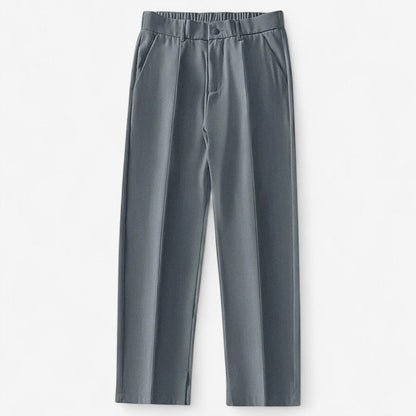 Pantalon Décontracté à Taille Élastique avec Poches - PanierRoyale