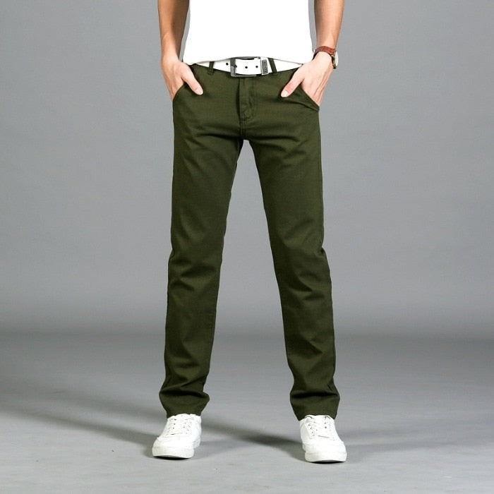 Pantalon Homme Chino Élégant pour Bureau et Week-end - PanierRoyale