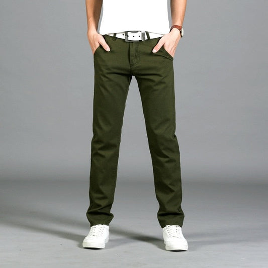 Pantalon Homme Chino Élégant pour Bureau et Week-end - PanierRoyale