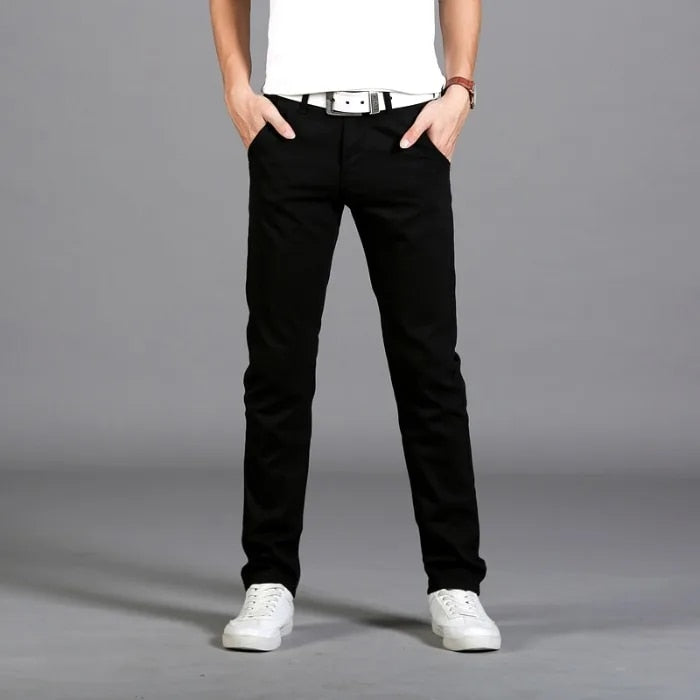 Pantalon Homme Chino Élégant pour Bureau et Week-end
