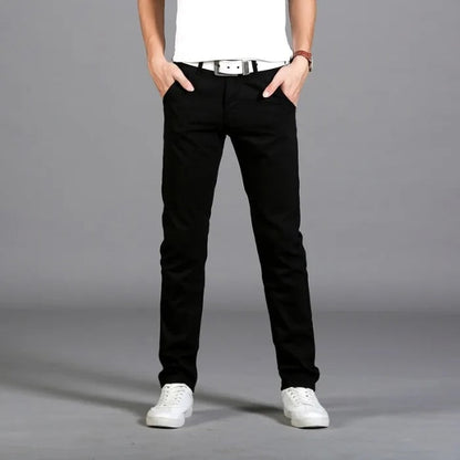 Pantalon Homme Chino Élégant pour Bureau et Week-end