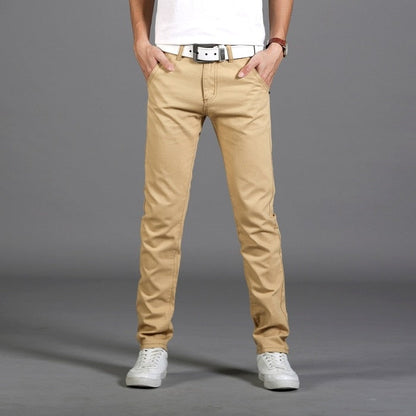 Pantalon Homme Chino Élégant pour Bureau et Week-end