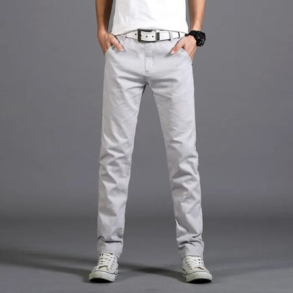 Pantalon Homme Chino Élégant pour Bureau et Week-end