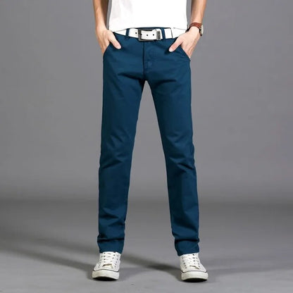 Pantalon Homme Chino Élégant pour Bureau et Week-end